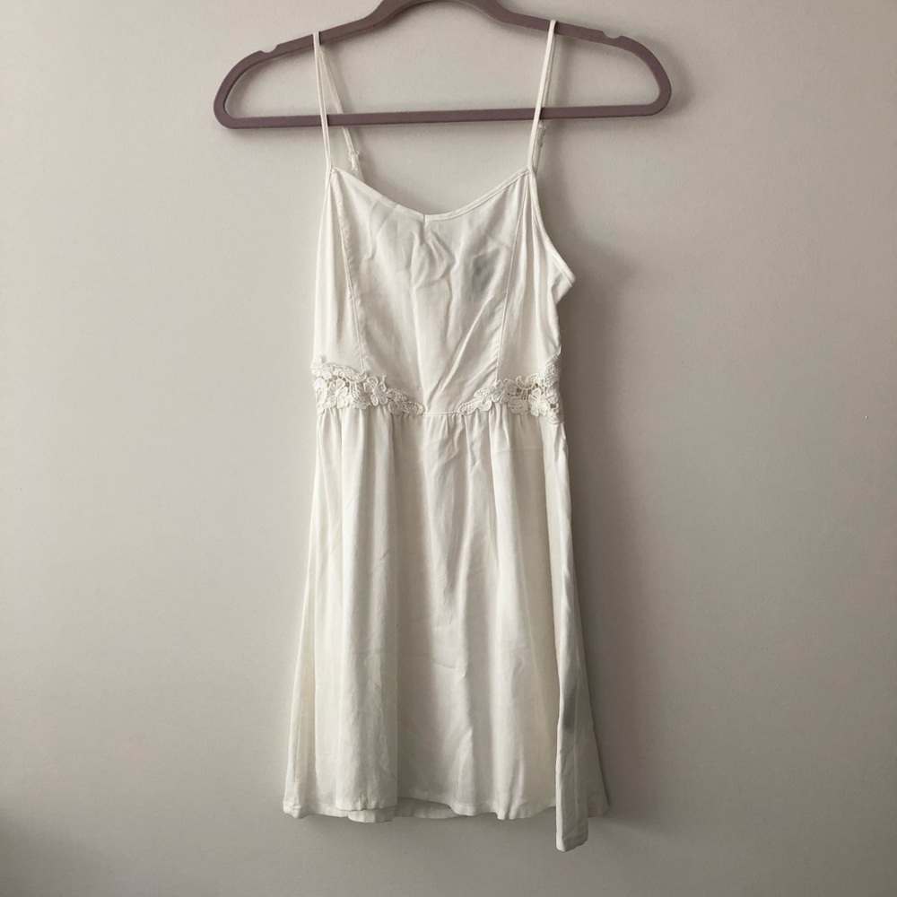 Lace Cutout cami dress
